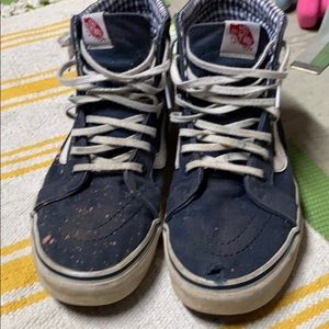 Vans Old Skool Navy High Tops.